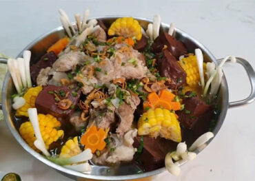 Cách nấu lẩu xí quách ngọt thơm chuẩn vị