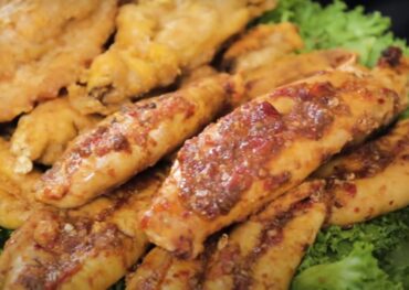 Cách làm trứng cá chiên giòn