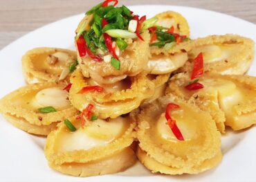 Bào ngư chiên bơ tỏi thơm lừng dai ngon