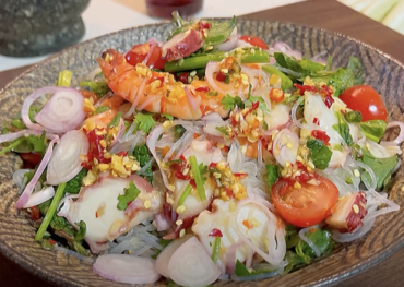 Salad miến trộn hải sản Thái Lan