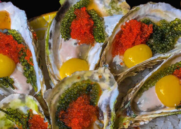 Hàu trứng cút wasabi bổ dưỡng khó cưỡng