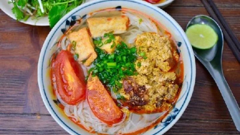 Cách nấu bún riêu cua đồng thơm ngon