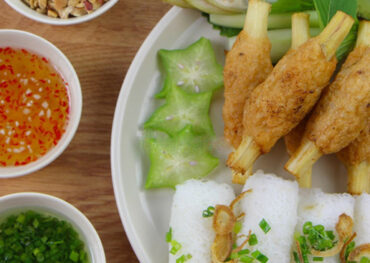 2 Cách làm chạo tôm bao mía thơm ngon