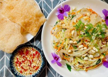 Nộm sứa mù tạt (wasabi) thơm ngon hấp dẫn