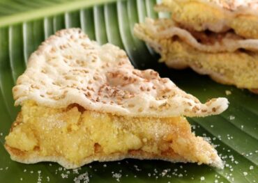 Cách làm bánh đa kê đậu xanh thơm giòn