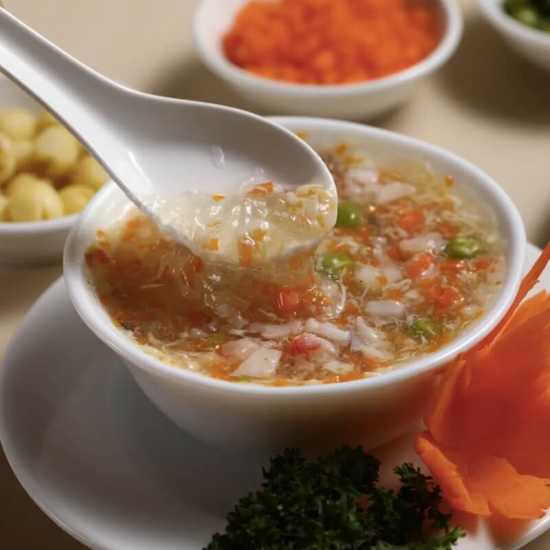 Súp tổ yến hải sản