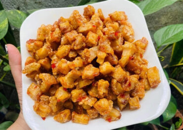 Cách làm tóp mỡ mắm tỏi, ăn vặt hay ăn với cơm đều ‘cuốn’