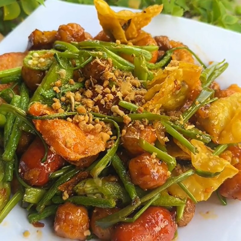 Cách làm cá viên chiên sốt mắm tỏi